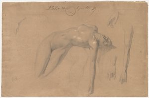 Nudo femminile reclinato