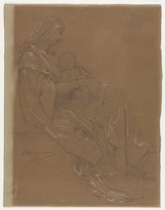 La Vergine e il Bambino da William Adolphe Bouguereau