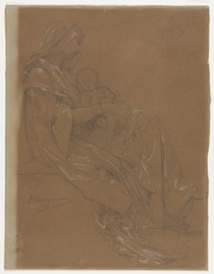 La Vergine e il Bambino da William Adolphe Bouguereau
