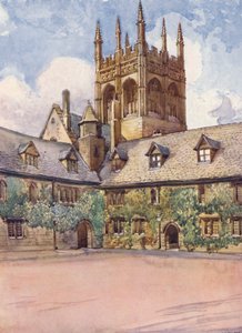 "Mob quad," Merton College da William Ainsworth Wildman