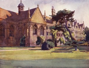 Facciata del Giardino del Wadham College
