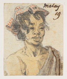 Malese, da un Album di 372 disegni di paesaggi, coste, costumi e vita quotidiana realizzati durante l