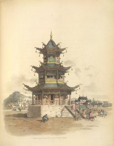 Una Pagoda o tempio da William Alexander