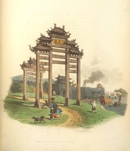 Un Pai-lou, o arco trionfale da William Alexander