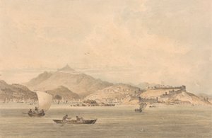 Una vista della costa della Cina