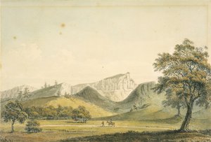 Una montagna notevole vicino al fiume di Monterrey da William Alexander