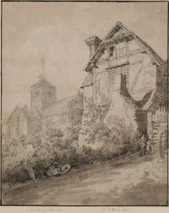 Chiesa di Dorking da William Alexander