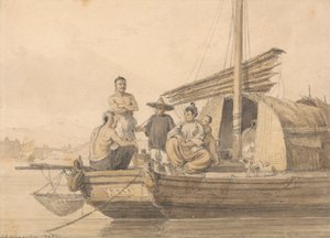 Pescatori su una giunca da William Alexander