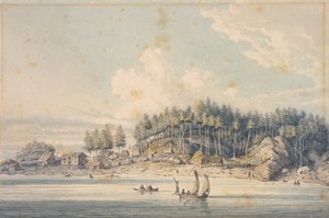 Friendly Cove, Nootka Sound, Isola di Vancouver da William Alexander
