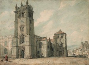 Chiesa di Macclesfield da William Alexander