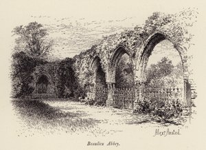 Abbazia di Beaulieu da William Alexander Ansted