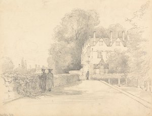 Merton College, Oxford da William Alfred Delamotte