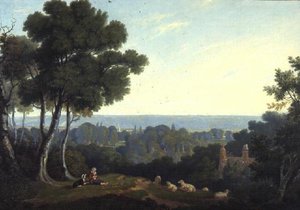 Scena nella Valle di Marlow da William Alfred Delamotte