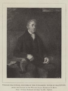 William Blackwood, fondatore della casa editrice Blackwood da William Allan