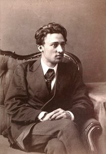 Vsevolod Garshin, autore russo, fine anni 1870 da William Andreevich Carrick