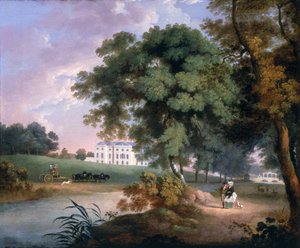 Veduta di una casa in Irlanda da William Ashford