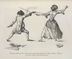 La duchessa di Queensberry e Soubise da William Austin