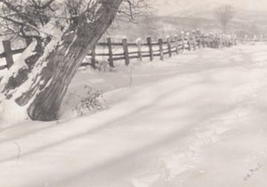 Sentiero nella neve da William B. Post