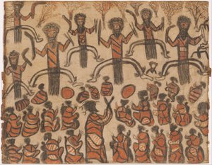 Popolo Wurundjeri - Corroboree da William Barak
