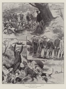 Una Giornata con i Segugi di Culmstock da William Barnes Wollen