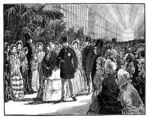 Visita reale e imperiale al Crystal Palace