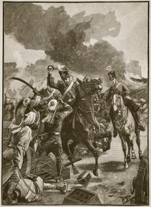 Thackwell a Sobraon, 1846, illustrazione da 