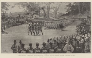 La spedizione Ashanti, occupazione di Coomassie da parte delle truppe britanniche, 17 gennaio 1896