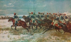 La Carica del 10° Ussari a Benevente, Campagna di Corunna