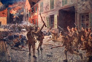 Le Guardie Coldstream a Landrecies, agosto 1914