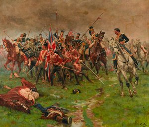 La Bandiera. Albuhera, 16 maggio 1811 da William Barnes Wollen