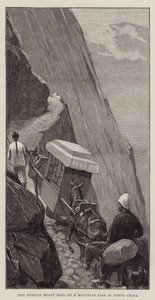 La Posta Pesante Russa su un Passo di Montagna nel Nord della Cina da William Barnes Wollen