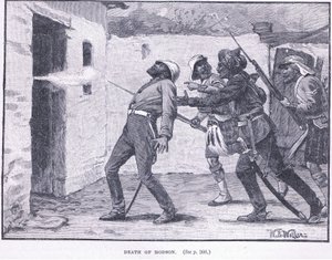 La morte di Hodson 1858 d.C. da William Barnes Wollen