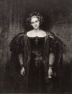 Miss Henrietta Sontag, come Donna Anna nel Don Giovanni da William Baxter Closson