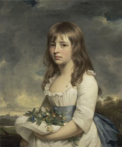 Ritratto di una ragazza, c.1790 da William Beechey