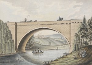 Ponte di mattoni da William Beilby