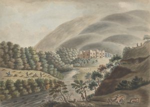 Castello di Kielder, Northumberland da William Beilby