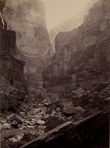 Canyon di Kanab Wash, fiume Colorado, guardando a nord da William Bell