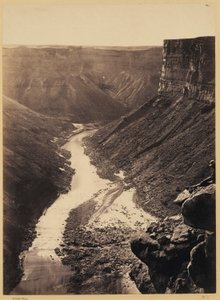 Grand Cañon, fiume Colorado, vicino al Paria Creek, guardando verso ovest