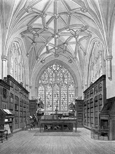 La biblioteca del Winchester College da William Bennett