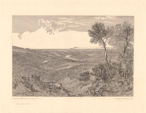 La valle di Ashburnham da William Bernard Cooke