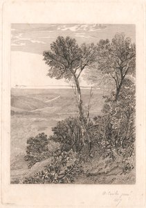 La Valle di Ashburnham, Una Replica della Metà Destra da William Bernard Cooke