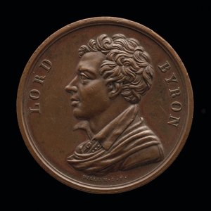 Lord Byron, poeta (recto) da William Binfield