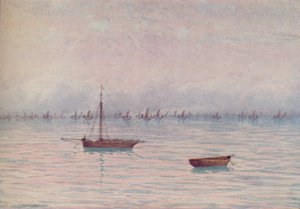 Una flotta di pesca, 1910 da William Biscombe Gardner