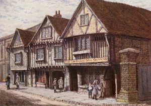Vecchie Case in West Street, Faversham da William Biscombe Gardner