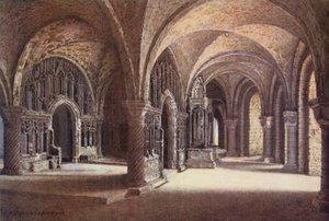 La Cappella di "Nostra Signora" nella Cripta della Cattedrale di Canterbury da William Biscombe Gardner
