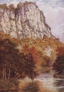 The High Tor, Matlock (litografia a colori)