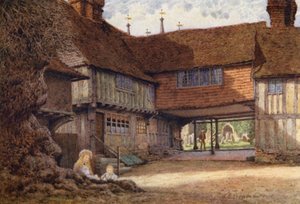 Il Lych Gate, Penshurst da William Biscombe Gardner