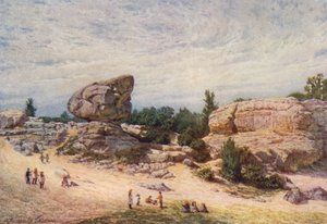 La Roccia del Rospo, Rusthall Common, Tunbridge Wells da William Biscombe Gardner