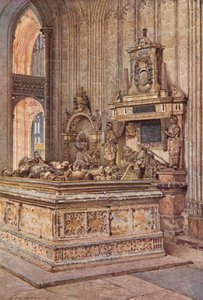 La Cappella del Guerriero, Cattedrale di Canterbury, vista verso ovest
