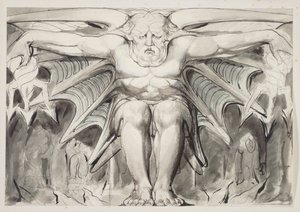 Una Divinità Distruttrice da William Blake